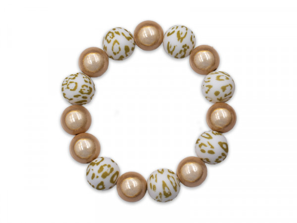 Zauberarmband in 15 mm mit Leopardenmuster